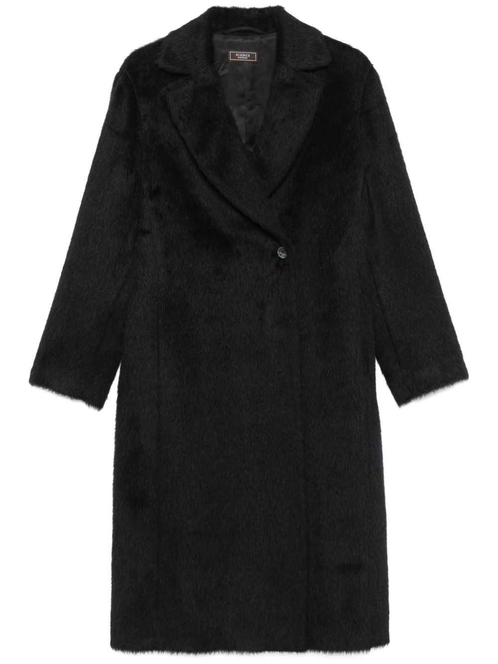 Double-breasted coat - Black