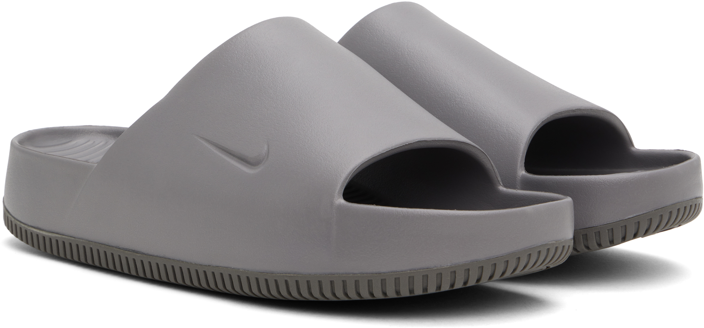 Nike Gray Calm Pool Slides