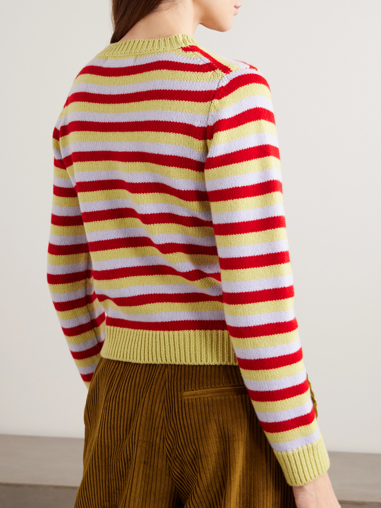 &Rosha Striped Wool Sweater - Multi