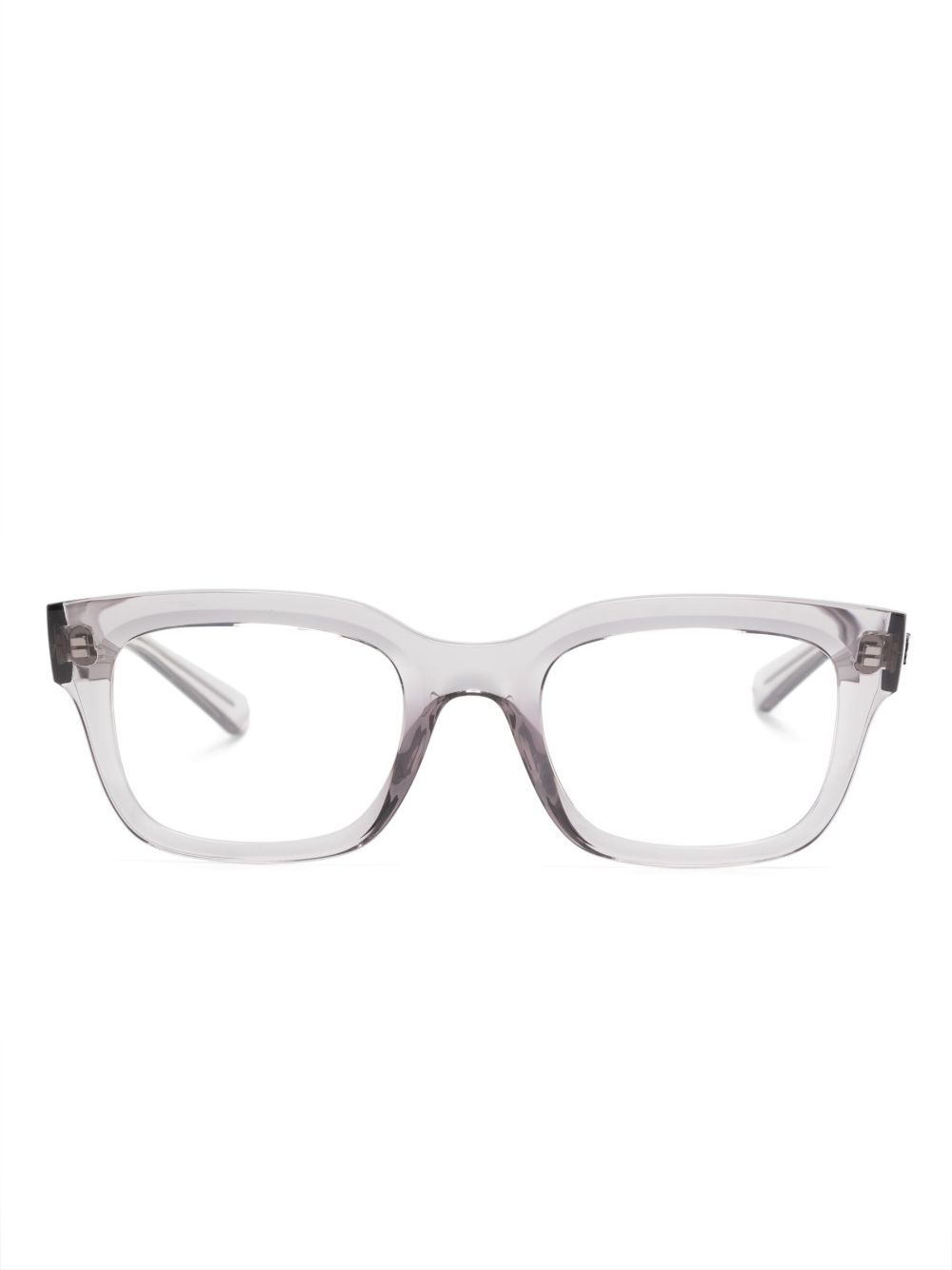Ray-Ban transparent rectangle-frame glasses - Grey