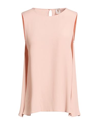 Woman Top Pink Size 4 Acetate, Silk