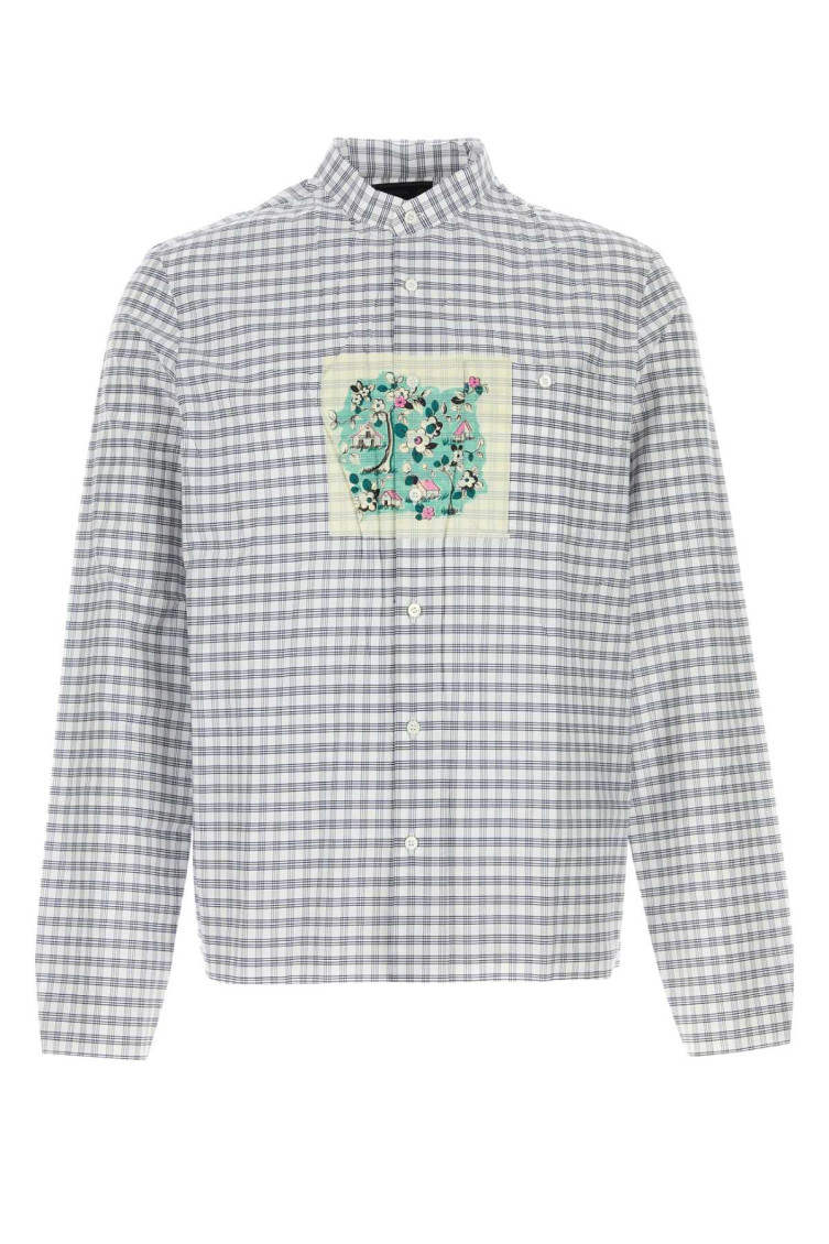 Check-pattern Pocket Shirt