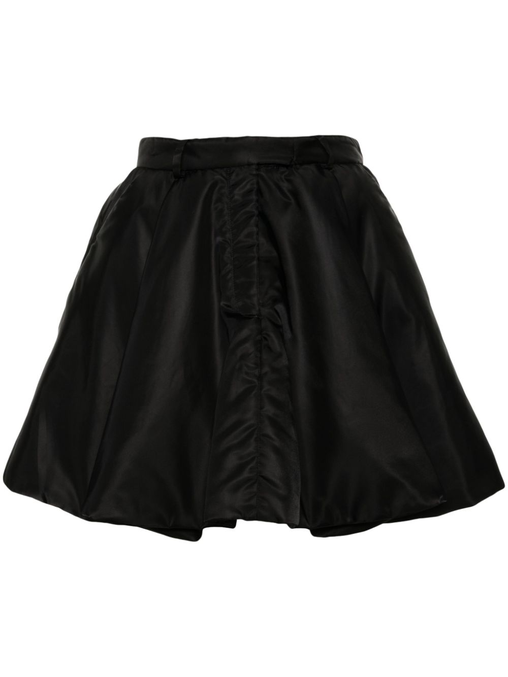 Padded mini skirt - Black