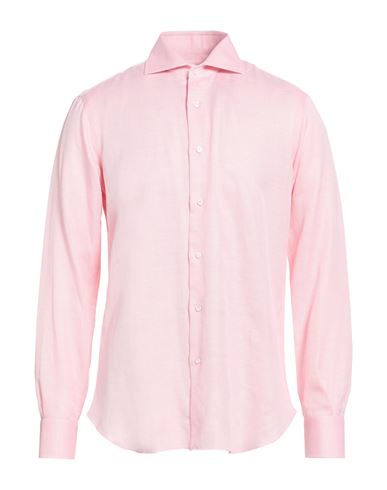 Man Shirt Pink Size 17 Cotton