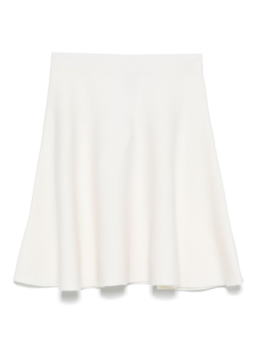 Wool Midi Skirt