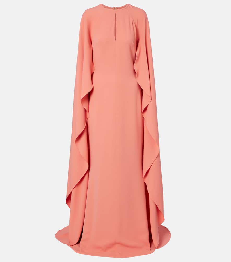 Caped gown