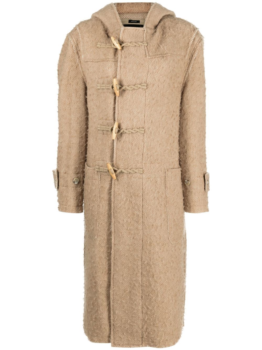Hooded duffle coat