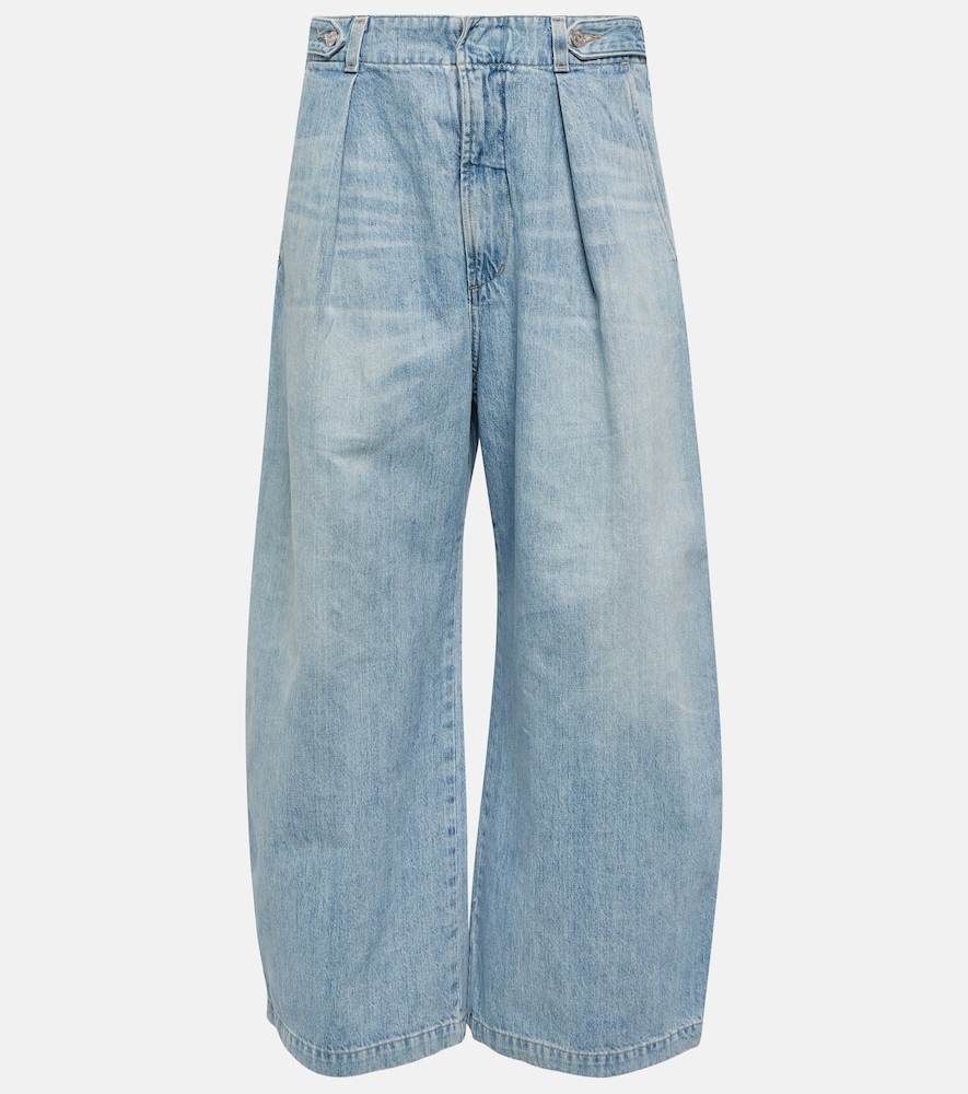 Payton mid-rise wide-leg jeans