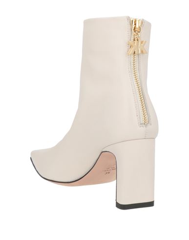 Kallistè Woman Ankle boots Ivory Size 5 Leather