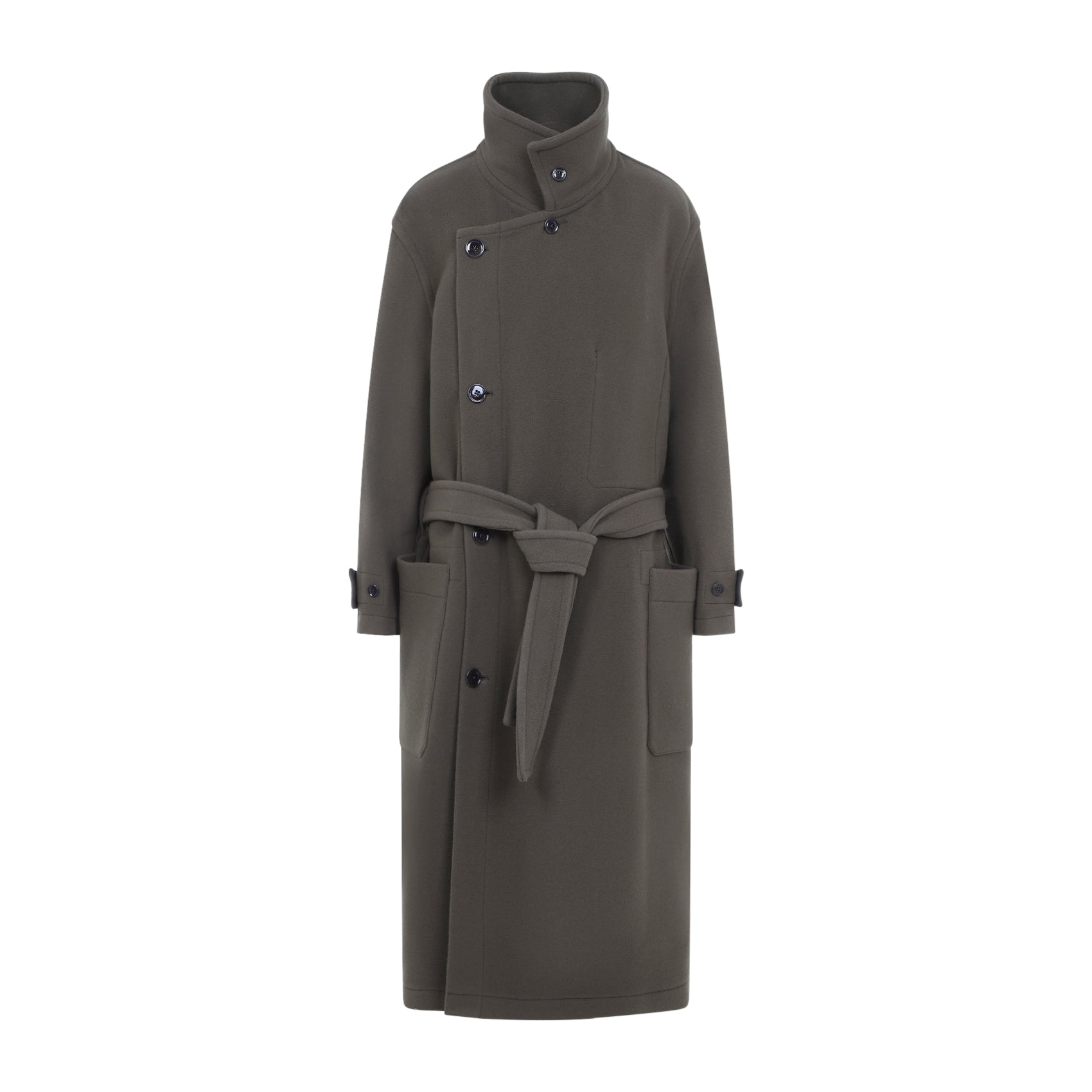 Wrap Wool Coat
