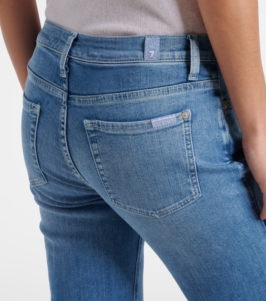 Dojo cropped flared jeans