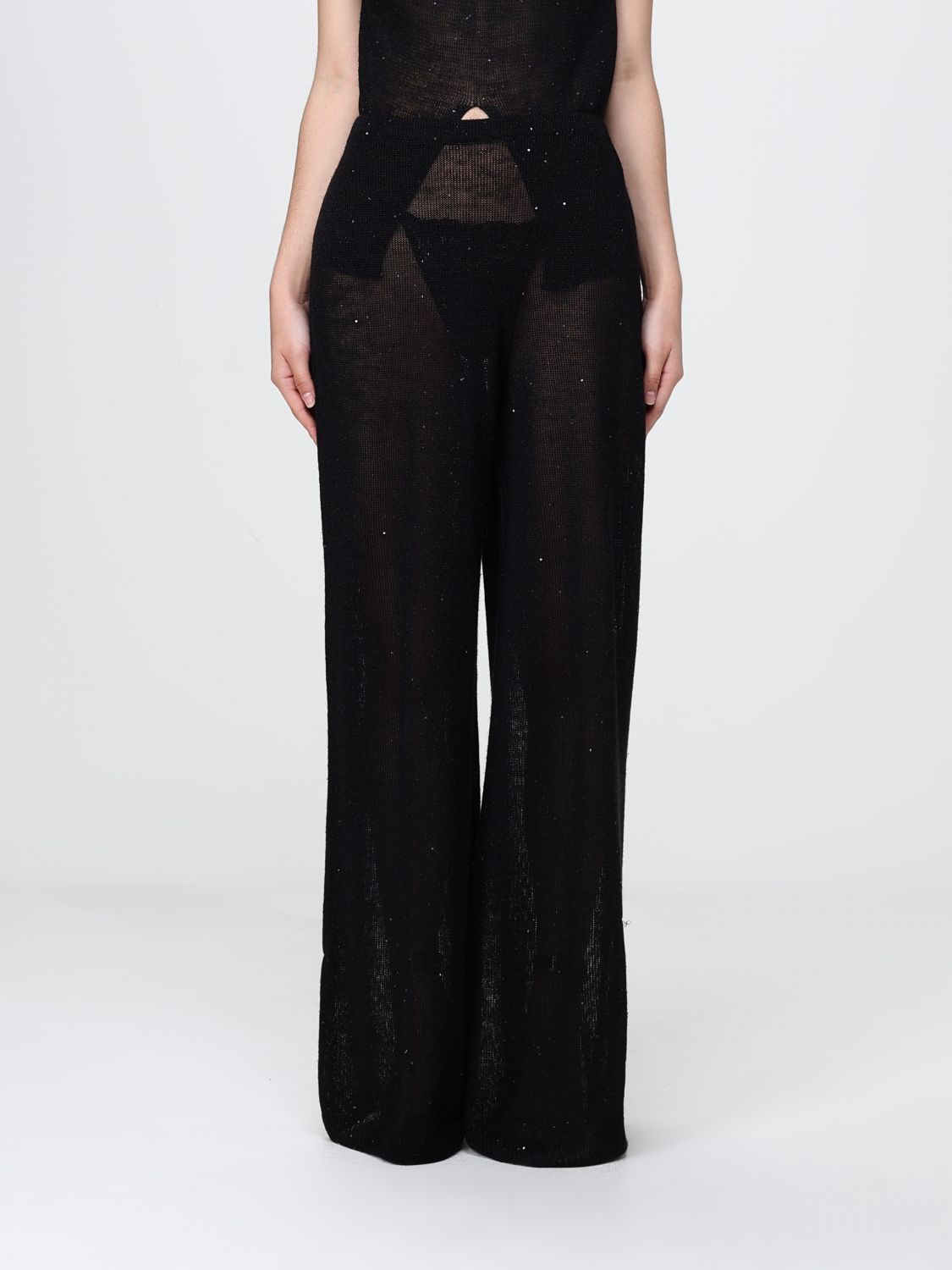 Pants Woman color Black