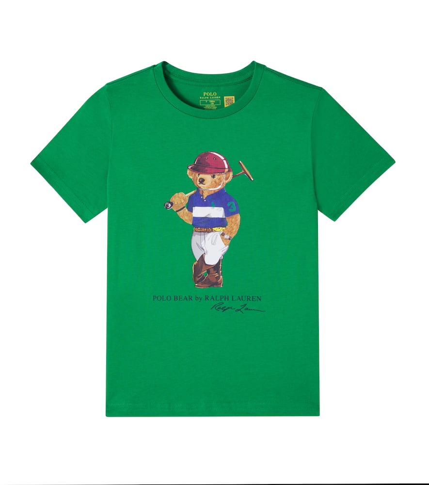 Polo Bear cotton jersey T-shirt