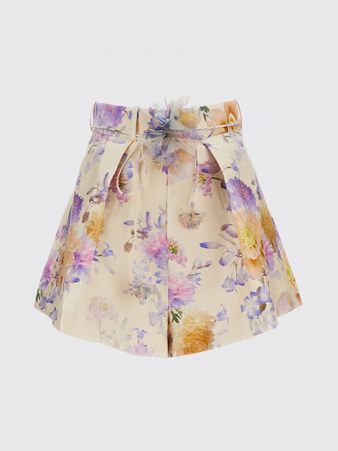 Shorts Woman color Beige