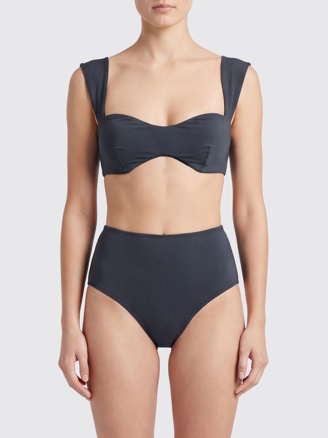 Swimsuit Woman color Grey