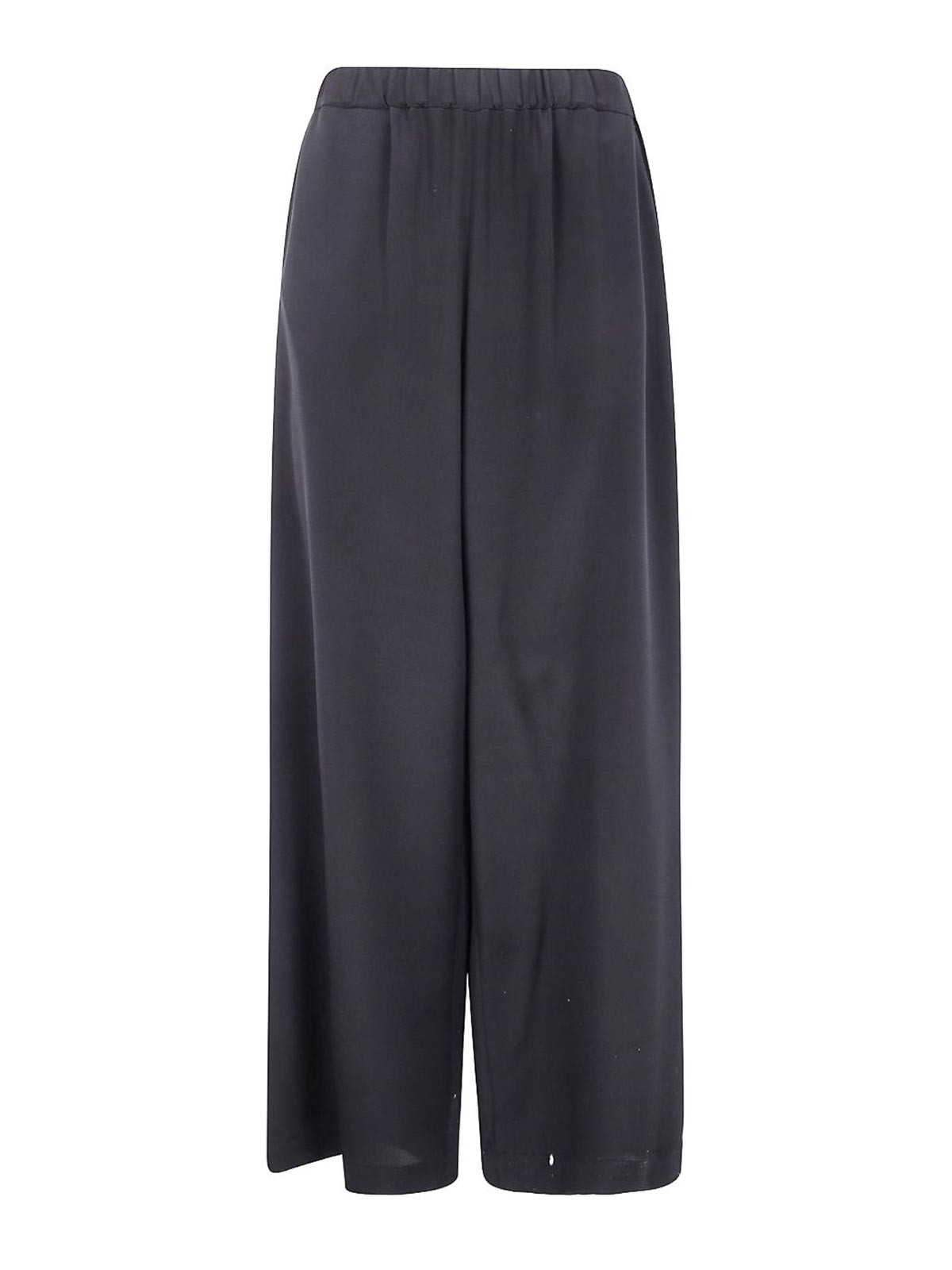 Comfort Pants In Stretch Crepe De Chine