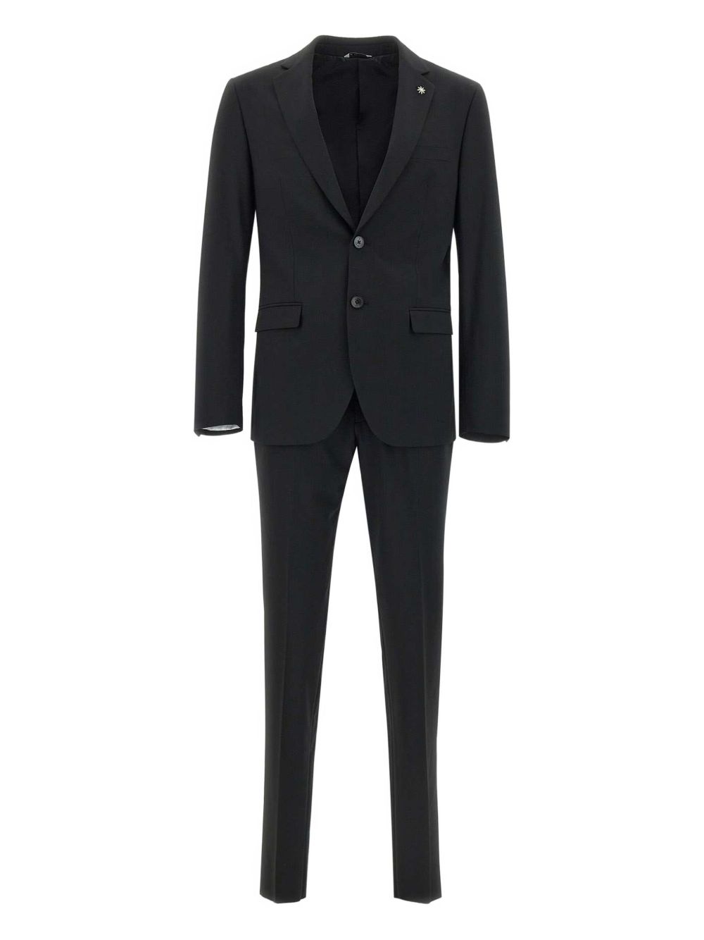 Manuel Ritz single-breasted suit - Black
