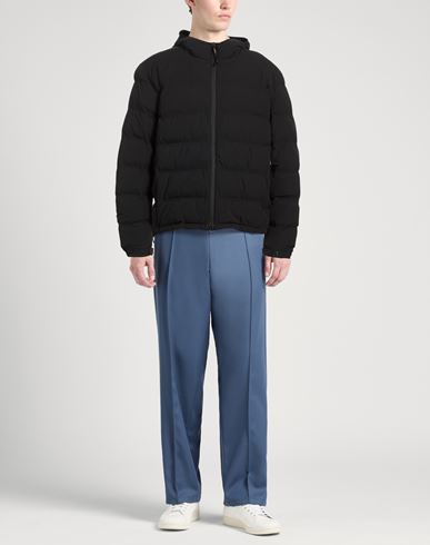 Man Puffer Black Size XL Polyamide, Elastane