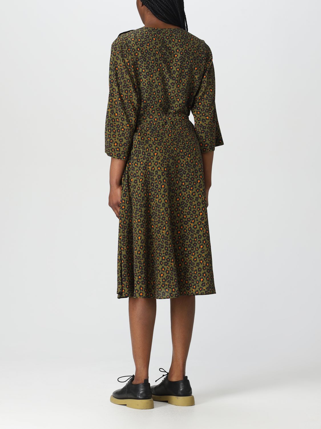 Dress Woman color Military