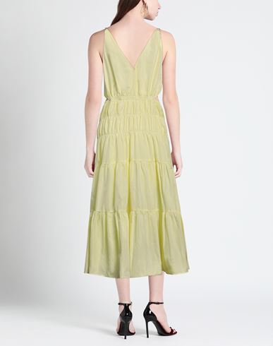 Woman Maxi dress Light yellow