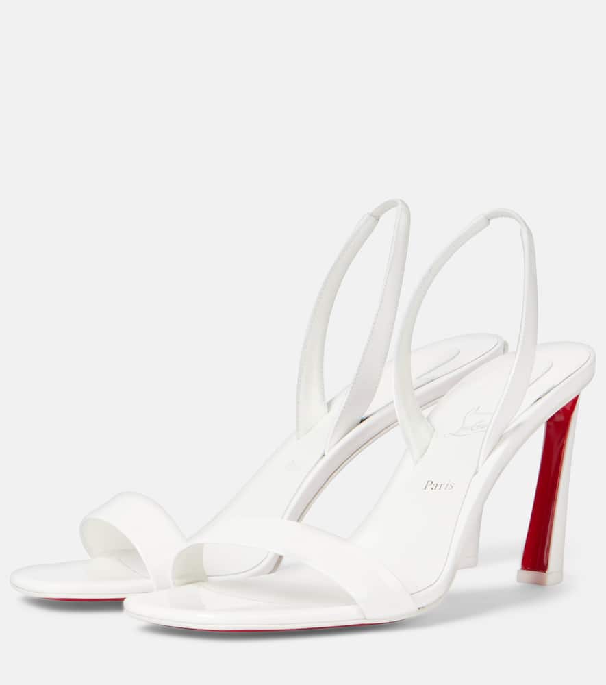 Christian Louboutin O Condora 85 patent leather sandals