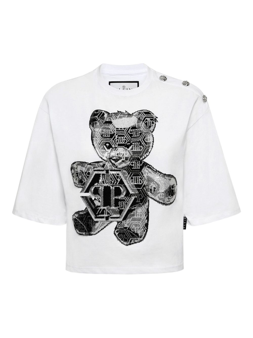 3D Teddy T-shirt - White