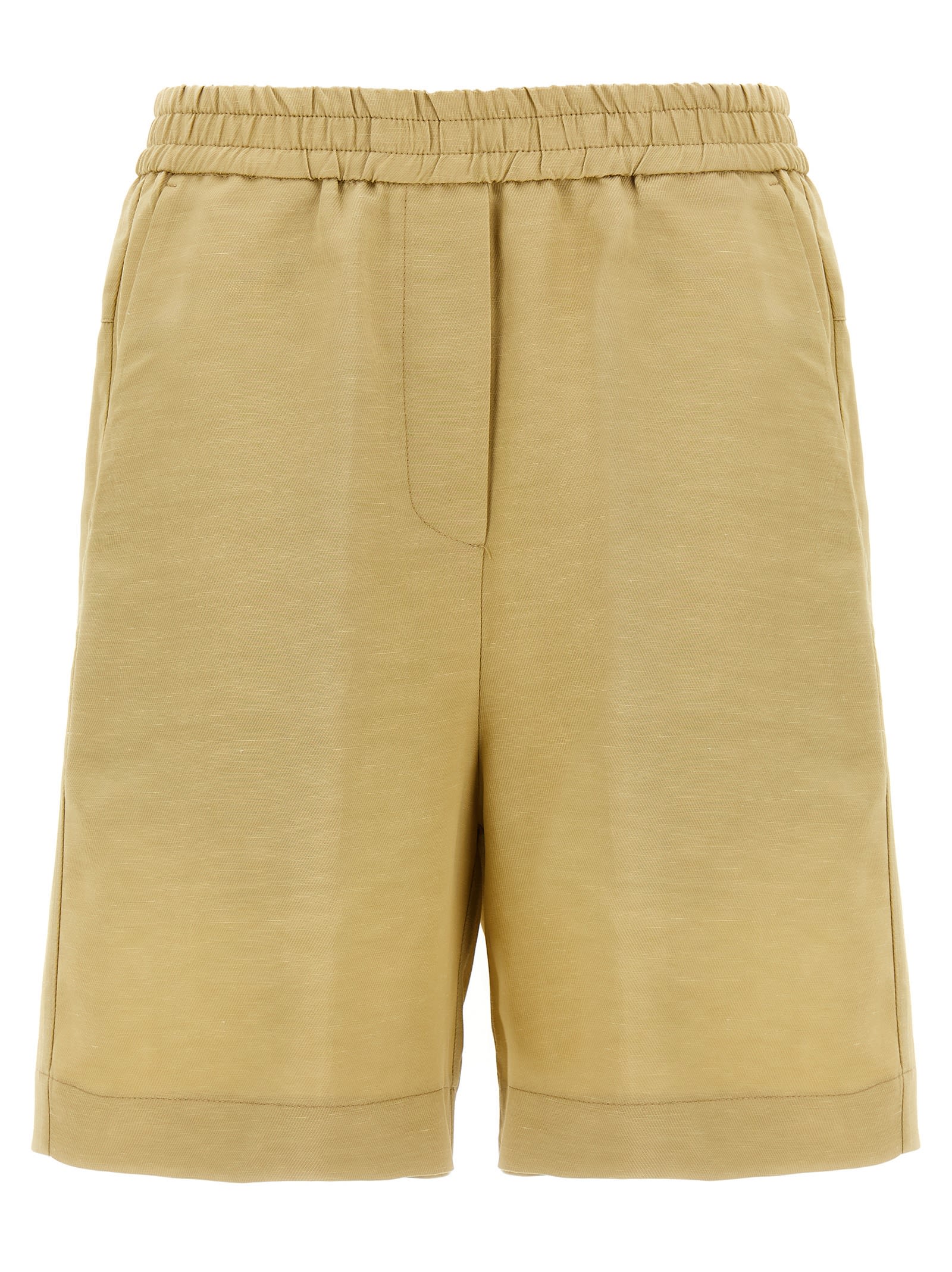 () Linen Bermuda Shorts