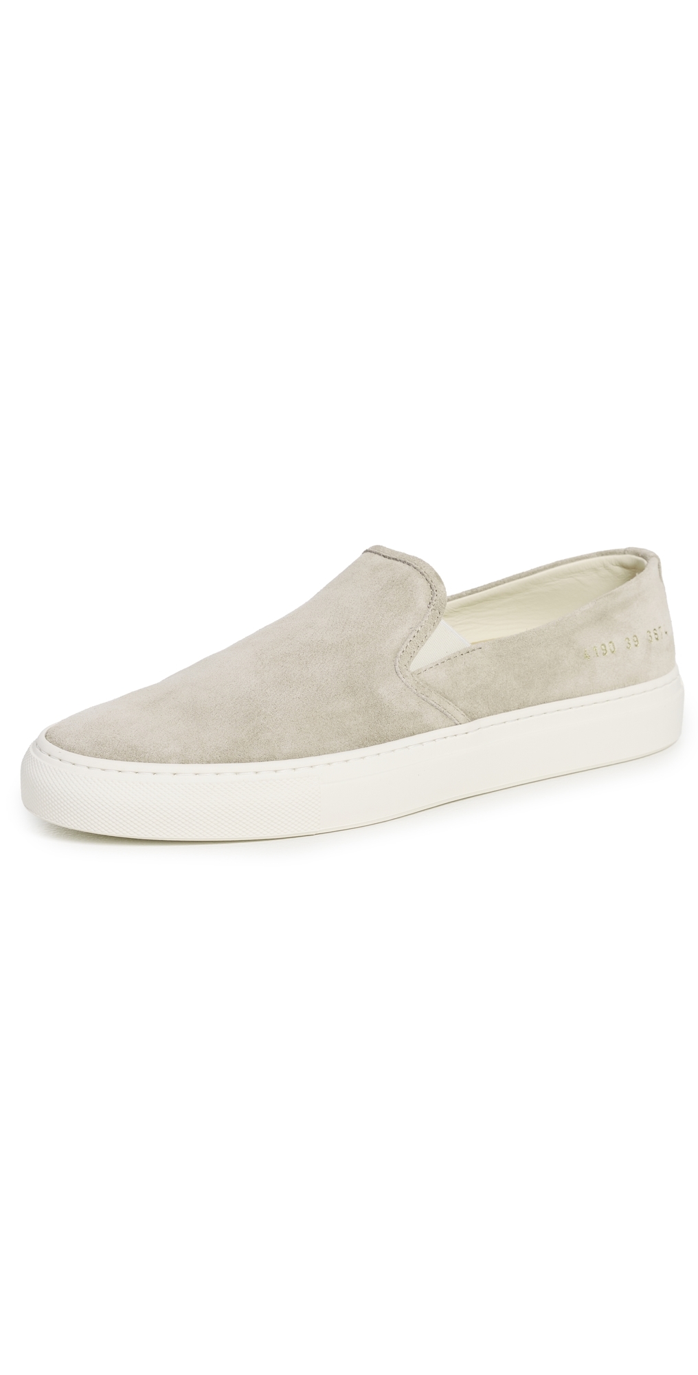 Slip On Low Profile Sneakers Warm Grey