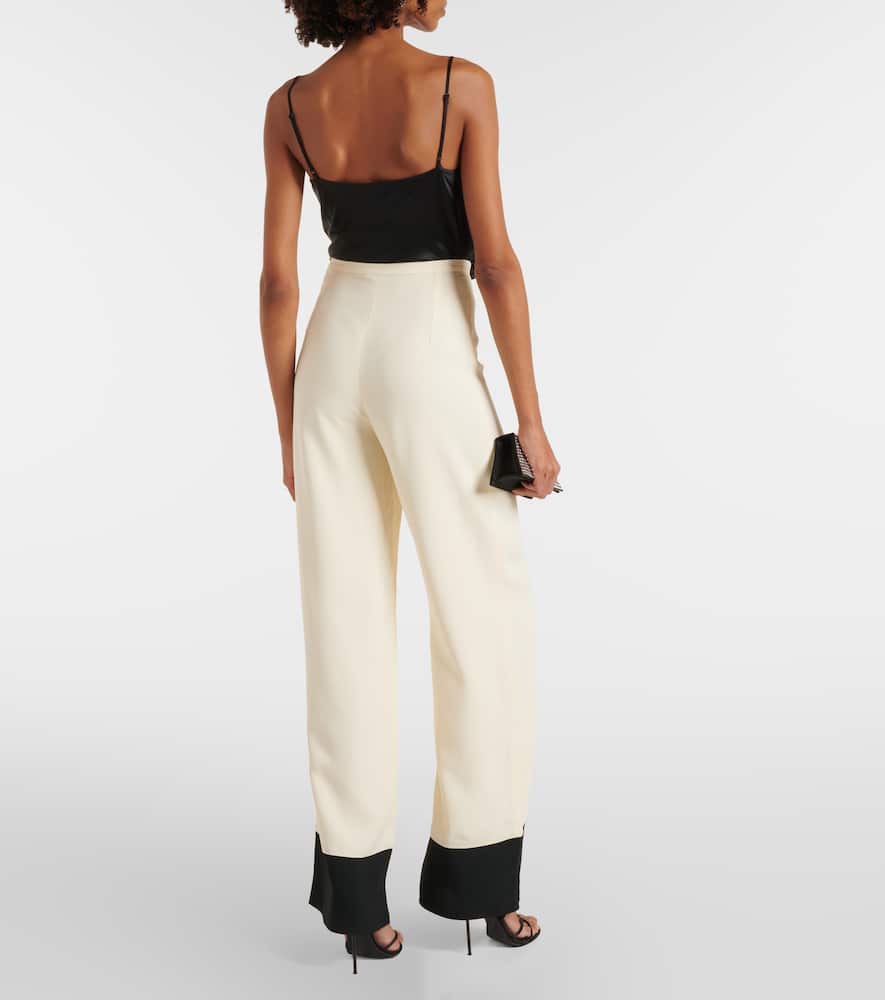 Marlene Corniche high-rise palazzo pants