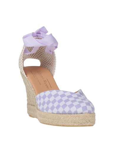 Woman Espadrilles Lilac Size 9 Textile fibers