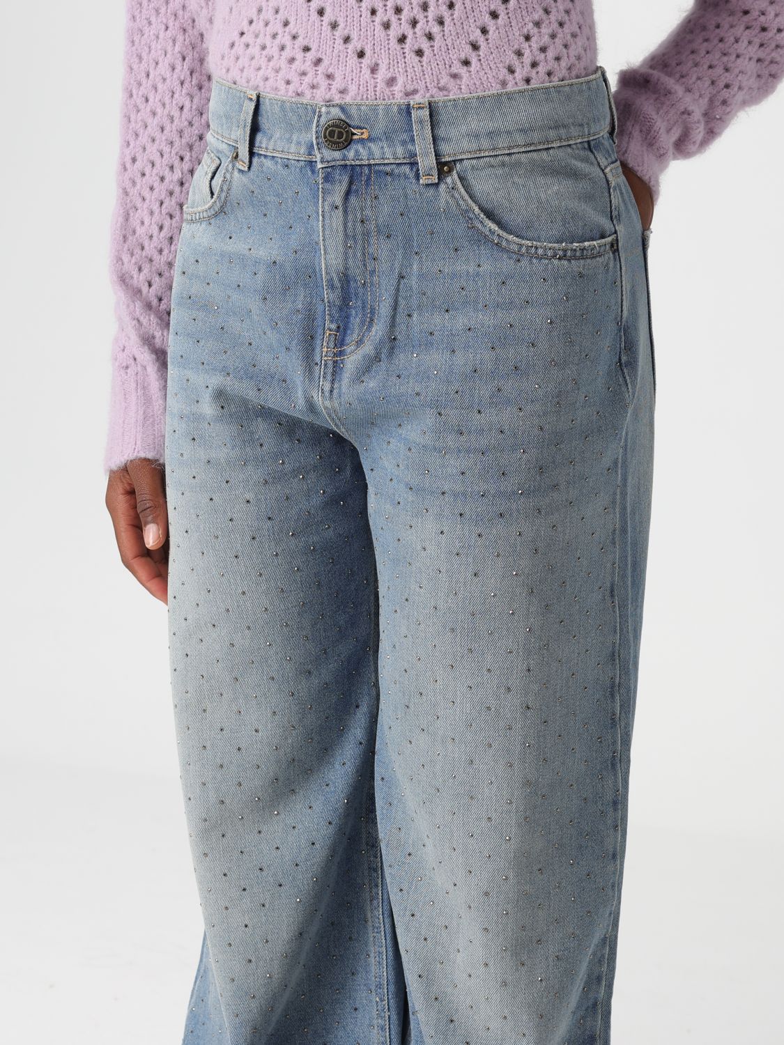 Jeans Woman color Denim
