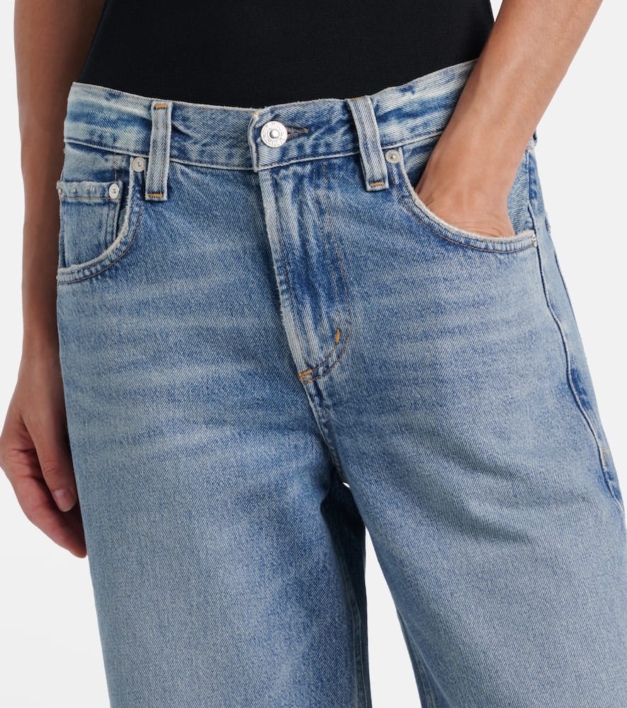 Lindz low-rise straight jeans