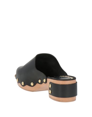 Woman Mules & Clogs Black Size 6 Soft Leather