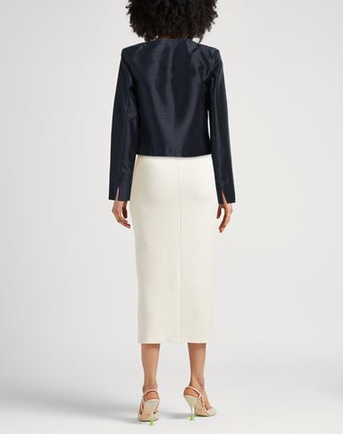 Caractère Woman Jacket Midnight blue Size 12 Polyester