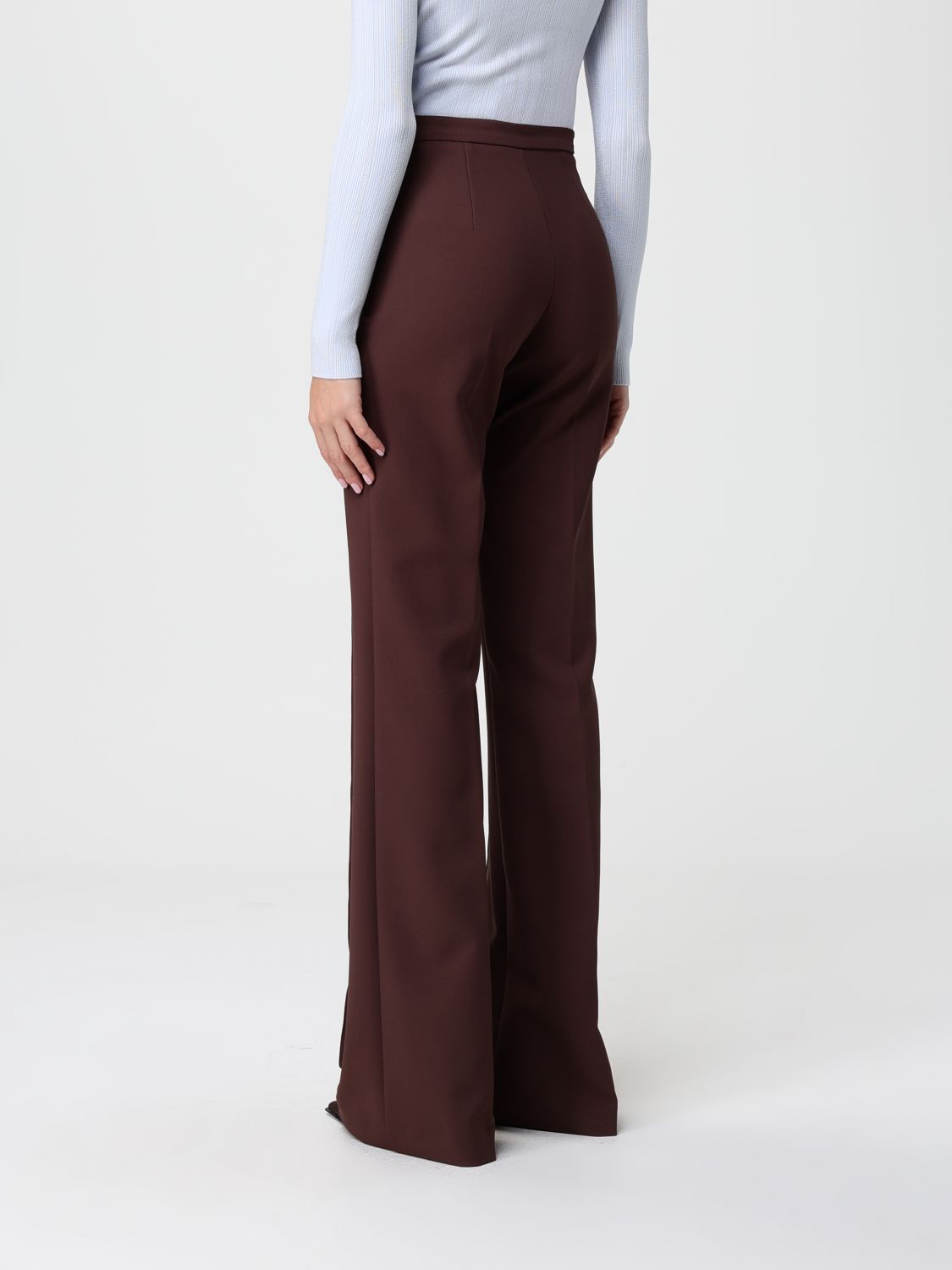 Pants Woman color Coffee