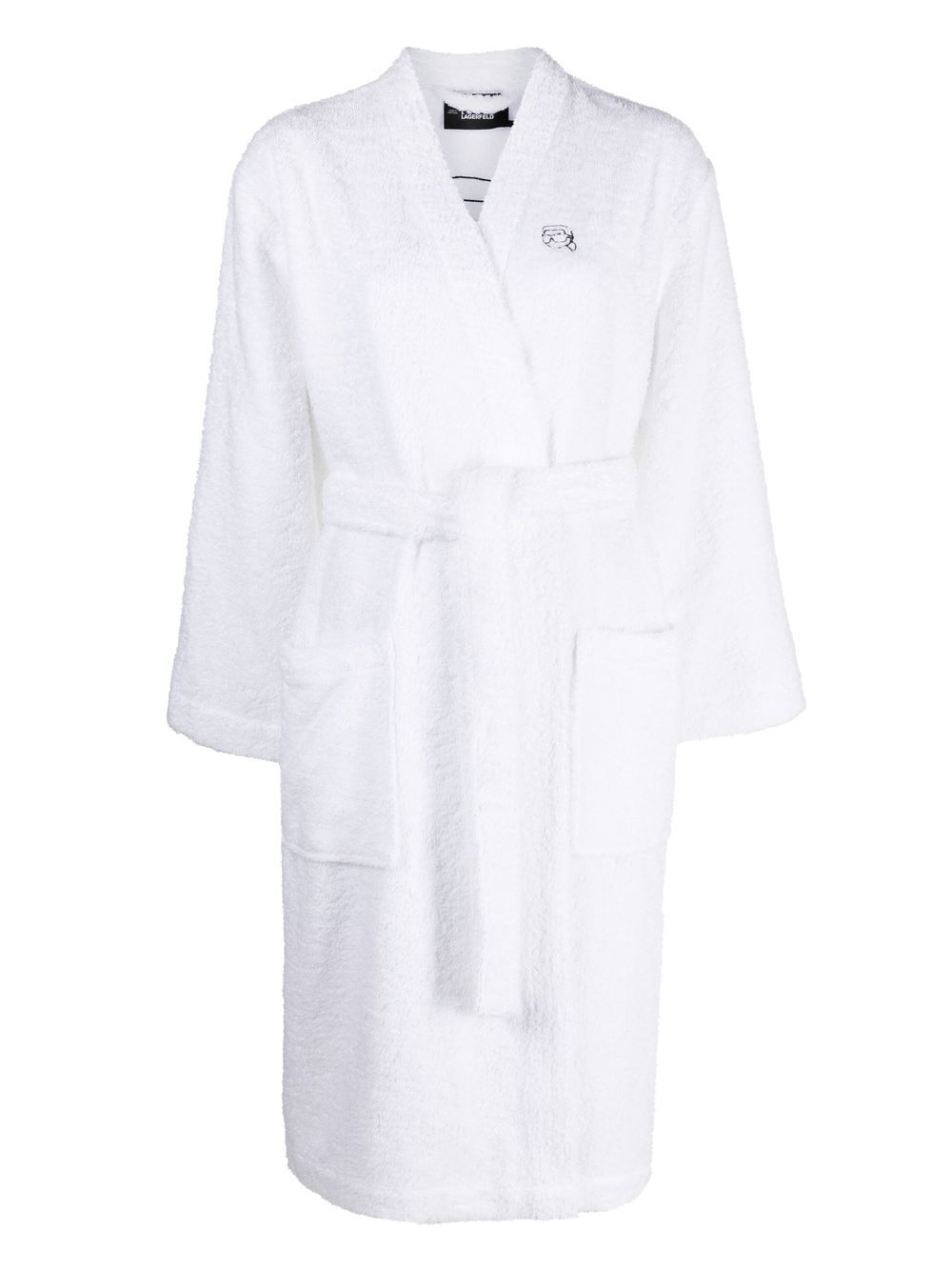 Ikonik 2.0 bathrobe - White