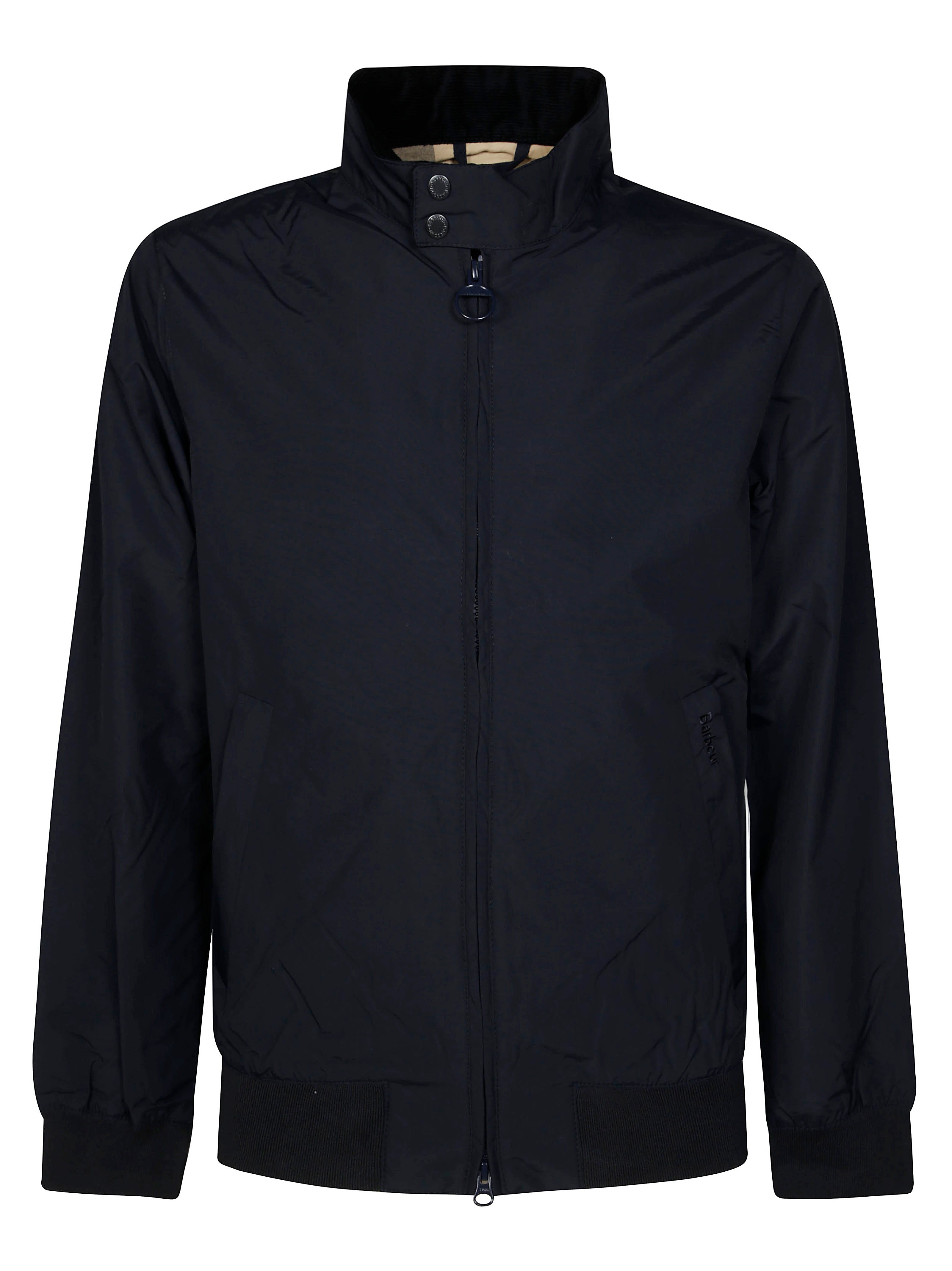 Royston Button Zip Bomber Jacket