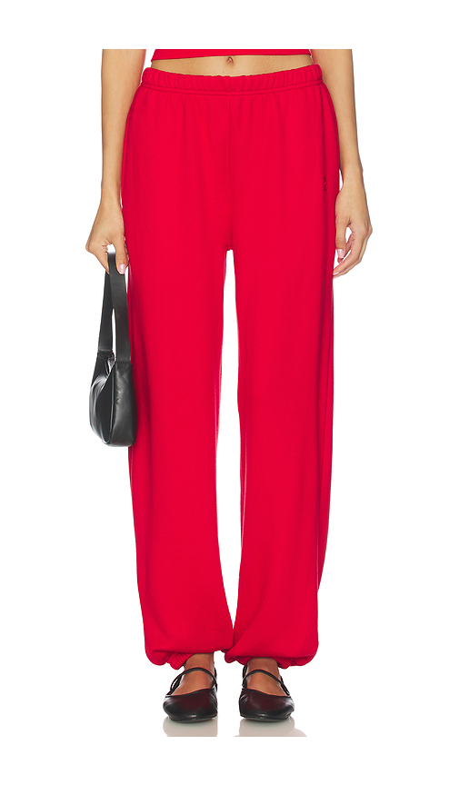 Eterne Boyfriend Pocket Sweatpant in Cream - Cream. XL also in XS, S