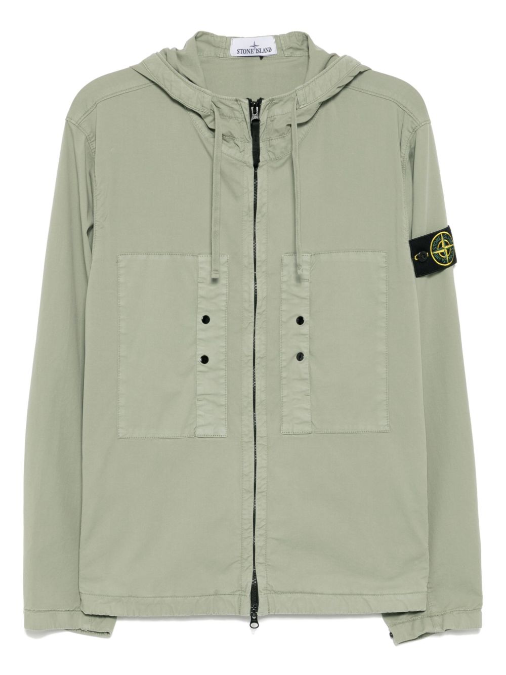 Stone Island hooded jacket - Green