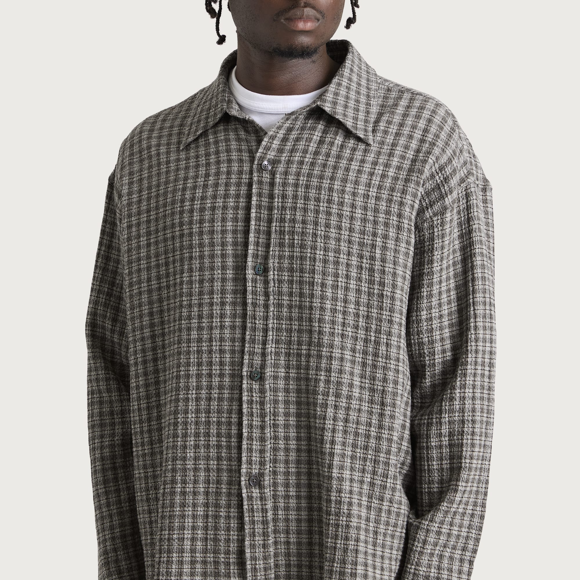 Men's Check Vacation Shirt Shuffle Check