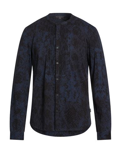 Man Shirt Midnight blue Size XL Cotton, Polyester