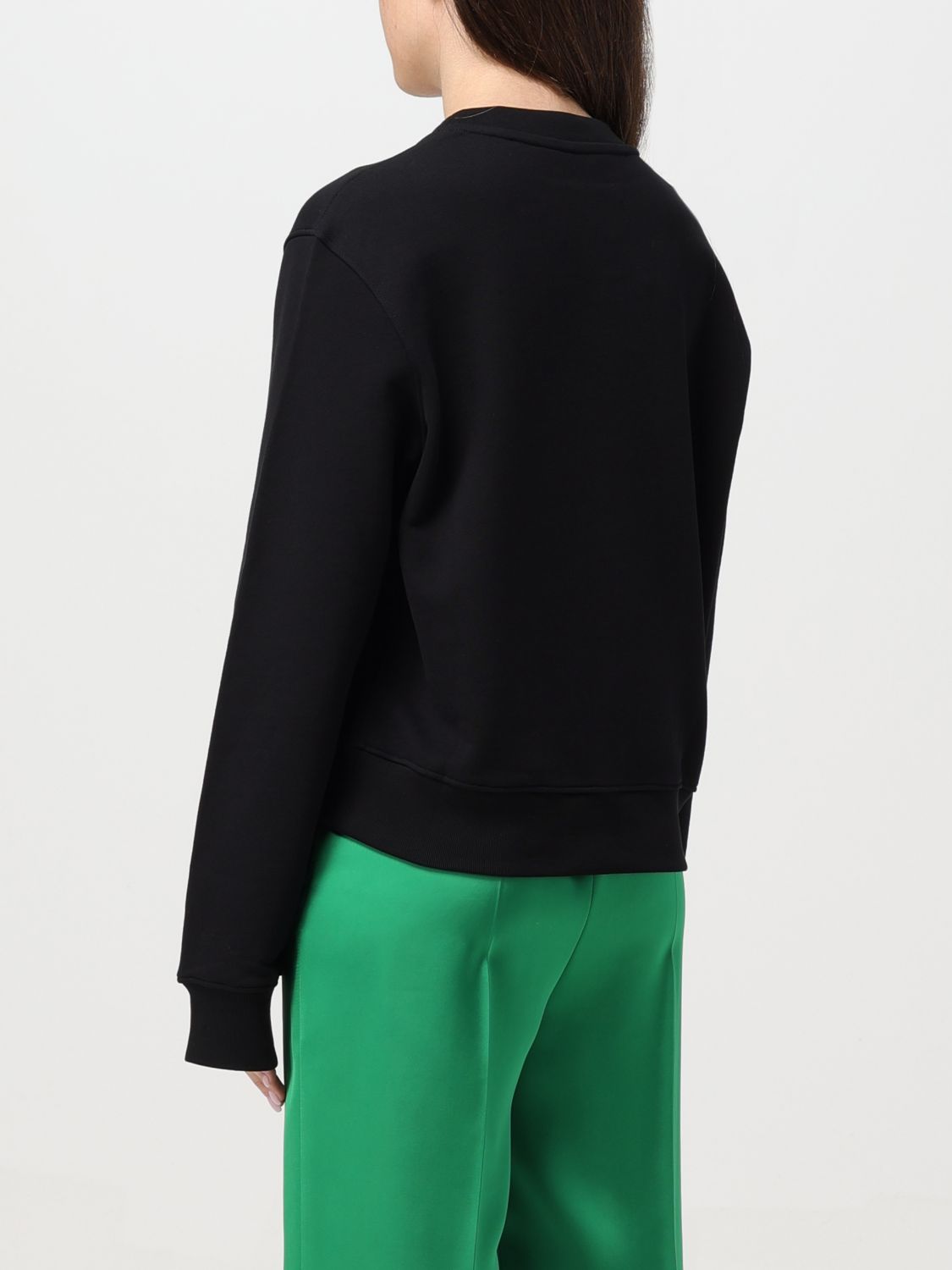 Sweatshirt Woman color Black