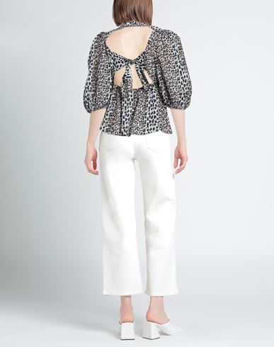 Woman Top Ivory Size 2 Polyester, Elastane