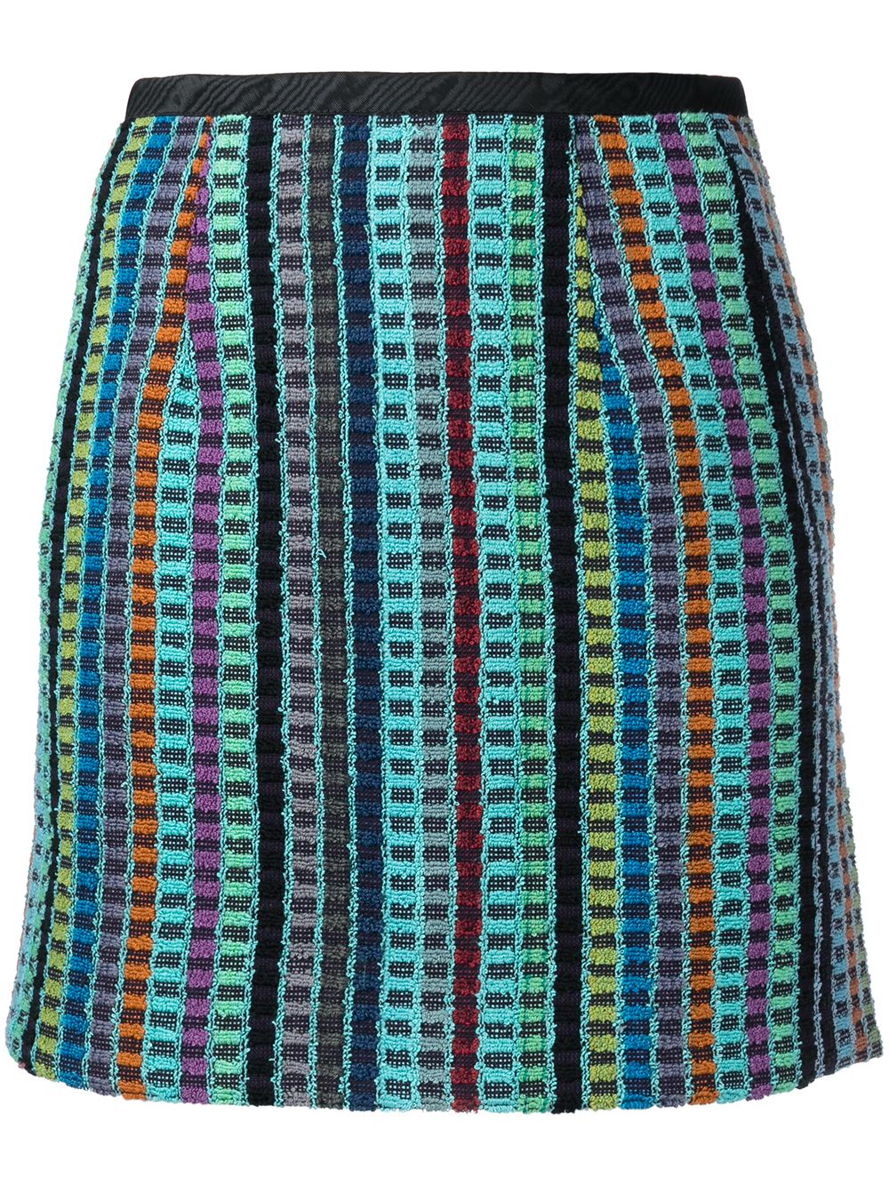 Terry Kitchen Towels mini skirt - Multicolour