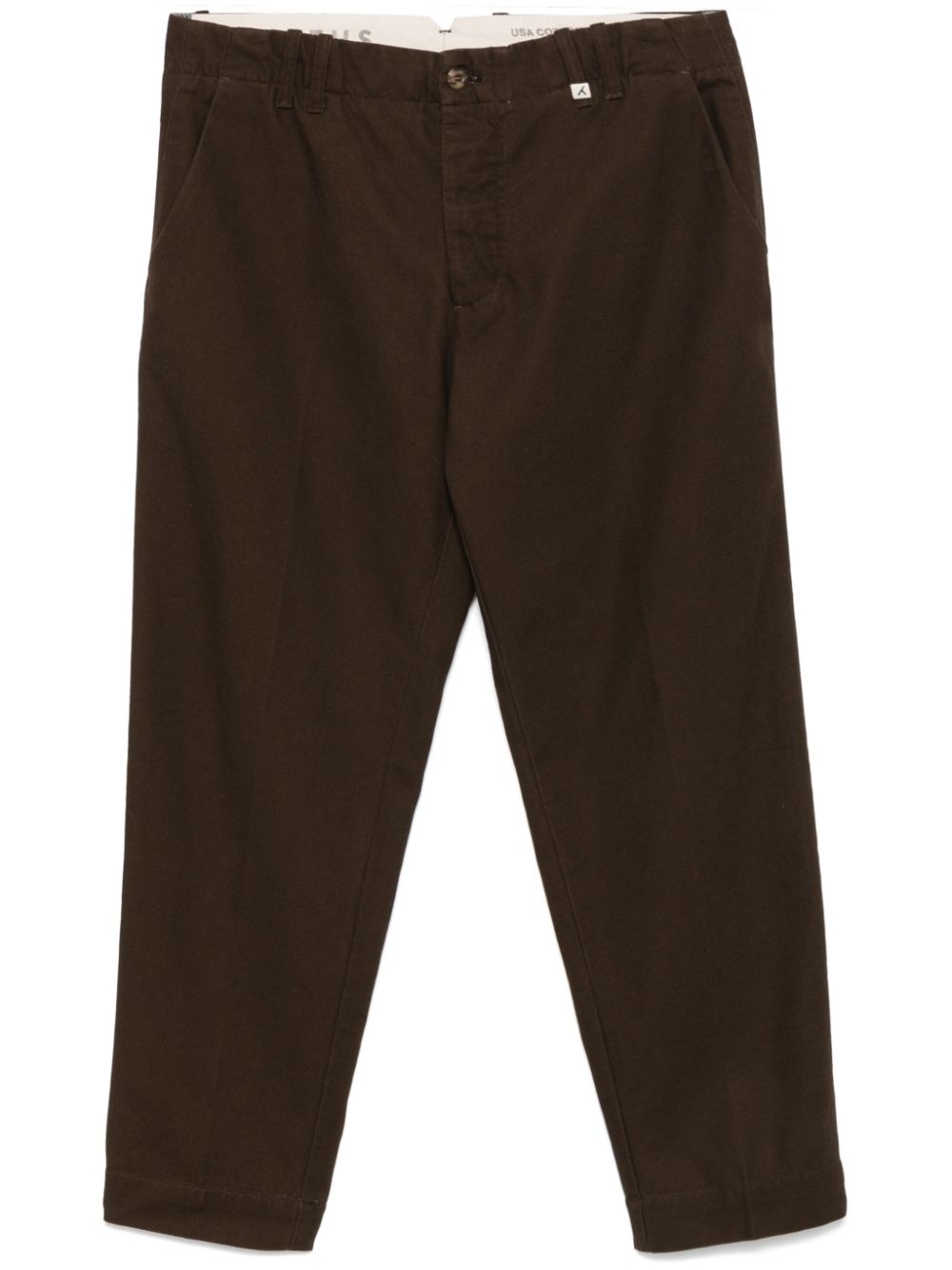 Tapered trousers - Brown
