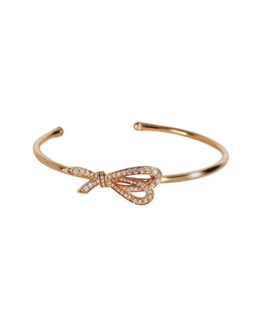Bow 18K Rose Gold 1.64 ct. tw. Diamond Bracelet (Authentic Pre-Loved)