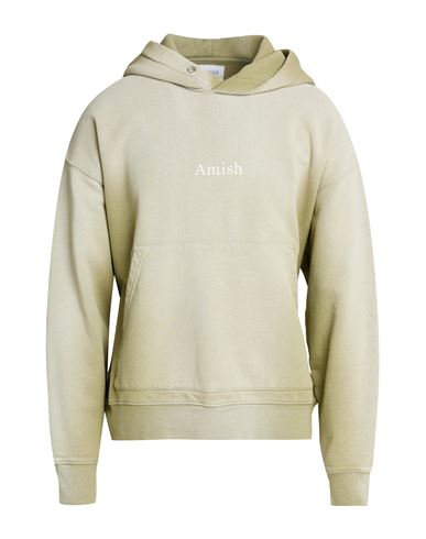 Man Sweatshirt Khaki Size L Cotton