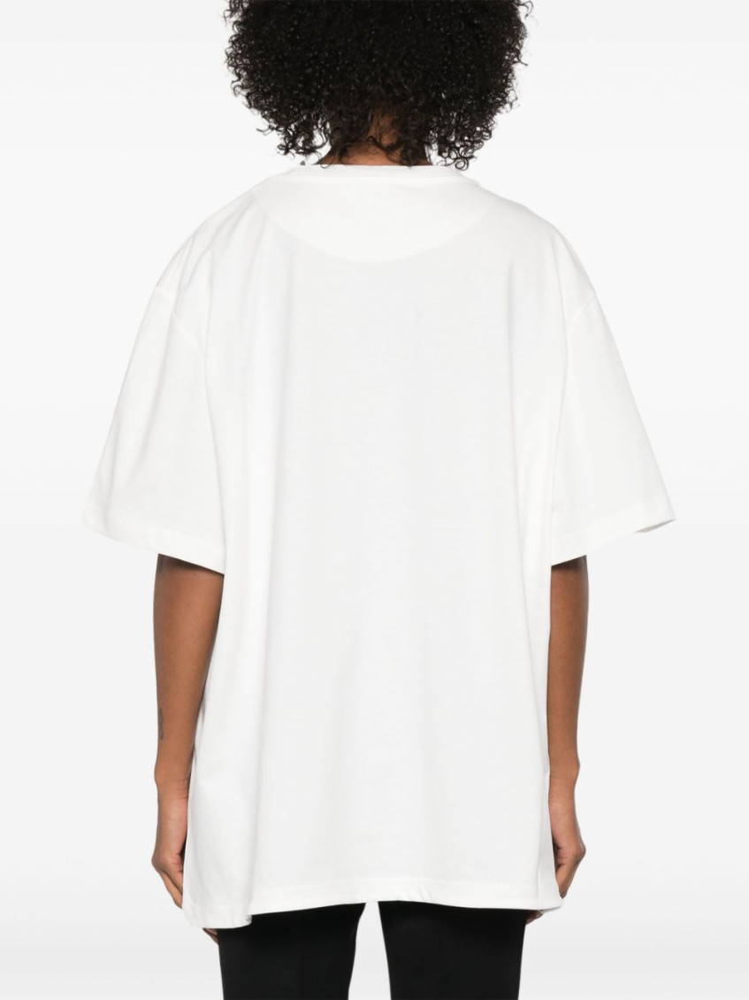 White Crewneck Logo T-Shirt
