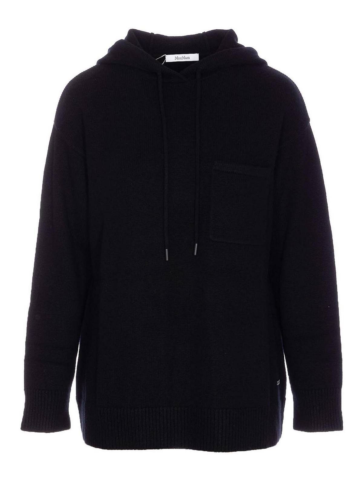 Max Mara - wool and cashmere knit sweatshirt