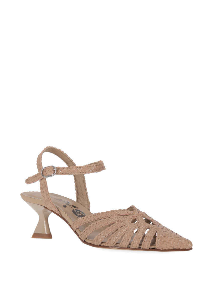 Brown Pointed Toe Pumps